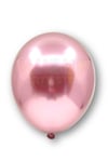 Pembe Renkli Krom Balon 10 Adet 30 Cm Inanılmaz Parlak Aynalı Rengi Canlı Doğum Günü Parti Balonu