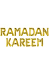 Ramadan Kareem Yazılı Gold Renkli Folyo Balon Altın Sarısı Ramazan Bayramı Temalı Dini Islami Süsü