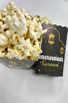 Ramadan Kareem Yazılı Mısır Kutusu 8 Adet 8x12 Cm Pop Corn Darı Kabı Ramazan Bayramı Cips Kutusu Gb