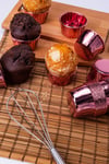Rose Gold Parlak Kaplama 25li Kek Kalıbı Fırında Dağılmayan 6.5x4 Cm Muffin Cupcake Stand Kapsülü