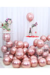 Rose Gold Renkli Krom Balon 10 Adet 30 Cm Bekarlığa Veda Partisi Bride To Be Doğum Günü Balonu Süs