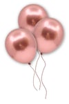 Rose Gold Renkli Krom Balon 10 Adet 30 Cm Bekarlığa Veda Partisi Bride To Be Doğum Günü Balonu Süs