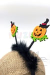 Şapkalı Balkabağı Taç Halloween Partisi Cadılar Bayramı Tacı Unisex Keçe 18x22 Cm Eğlence Süsü