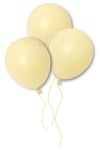 Sarı Makaron Balon 10 Adet 30 Cm Pastel Rengi Parti Balonu Soft Renk Doğum Günü Partisi Konsepti Süs