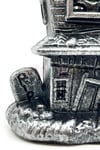 Şato Tealight Mezar Taşı Balkabağı Detaylı Sarı Işıklı Pilli Mum Halloween Cadılar Bayramı 2 Adet