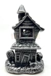Şato Tealight Mezar Taşı Balkabağı Detaylı Sarı Işıklı Pilli Mum Halloween Cadılar Bayramı 2 Adet