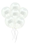 Şeffaf Balon 50 Adet 30 Cm Içi Gözüken Içine Balon Pulu Konfetisi Koyulan Doğum Günü Parti Balonu