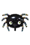 Siyah Örümcek Folyo Balon 82x55 Cm Halloween Partisi Cadılar Bayramı Dekoratif Balon Helyuma Uyumlu