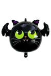 Siyah Yarasa Folyo Balon 54x65 Cm Halloween Partisi Cadılar Bayramı Dekoratif Balon