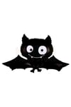 Siyah Yarasa Folyo Balon 60x72 Cm Halloween Partisi Cadılar Bayramı Dekoratif Balon Helyuma Uyumlu