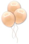 Somon Makaron Balon 10 Adet 30 Cm Pastel Rengi Parti Balonu Soft Renk Doğum Günü Partisi Konsepti
