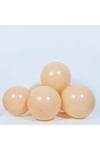 Somon Makaron Balon 50 Adet 30 Cm Pastel Rengi Parti Balonu Soft Renk Doğum Günü Partisi Konsepti