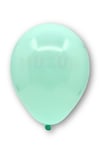Su Yeşili Makaron Balon 10 Adet 30 Cm Pastel Rengi Parti Balonu Soft Renk Doğum Günü Partisi Konsept