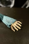 Sürünen Ağlayan Bebek Sesli Kıyafetli İskelet Zombi 85 Cm Işıklı Halloween Cadılar Bayramı Dekoru