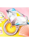 Tektaş Yüzük Rose Gold Renkli Elmas Folyo Balon Bekarlığa Veda Partisi Bride To Be Evlilik 66x60 Cm