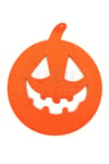 Turuncu Ve Siyah Renkli Balkabağı Halloween Partisi Dekoratif Keçe Banner Cadılar Bayramı 3lü 180 Cm