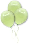 Yeşil Makaron Balon 10 Adet 30 Cm Pastel Rengi Parti Balonu Soft Renk Doğum Günü Partisi Konsepti