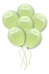 Yeşil Makaron Balon 10 Adet 30 Cm Pastel Rengi Parti Balonu Soft Renk Doğum Günü Partisi Konsepti