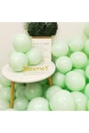 Yeşil Makaron Balon 10 Adet 30 Cm Pastel Rengi Parti Balonu Soft Renk Doğum Günü Partisi Konsepti