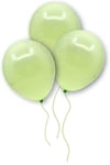 Yeşil Makaron Balon 50 Adet 30 Cm Pastel Rengi Parti Balonu Soft Renk Doğum Günü Partisi Konsepti