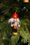 Yılbaşı Ağacına Asılan Fındıkkıran 6lı 8 Cm Kurşun Asker Nutcracker Yılbaşı Yeni Yıl Dekoru