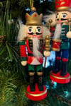 Yılbaşı Ağacına Asılan Fındıkkıran 6lı 13 Cm Kurşun Asker Nutcracker Yılbaşı Yeni Yıl Dekoru