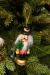 Yılbaşı Ağacına Asılan Fındıkkıran 6lı 8 Cm Kurşun Asker Nutcracker Yılbaşı Yeni Yıl Dekoru