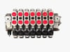 110L 3/4 YEDİLİ DİLİMLİ KUMANDA KOLU