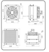 2040 HİDROLİK SOĞUTUCU YAN TİP 450X450X63 160LT/DK 24 VOLT