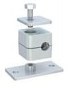 214G0 10MM ALÜMİNYUM ÇİFT PLAKALI MONTAJ DELİKLİ KELEPÇE