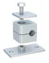 214G0 12MM ALÜMİNYUM ÇİFT PLAKALI MONTAJ DELİKLİ KELEPÇE