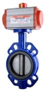 300 PNÖMATİK AKTÜATÖRLÜ WAFER KELEBEK VANA / PASLANMAZ KLEPELİ