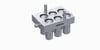 H6AP SERİSİ DİŞİ (HAREKETLİ) ÇOKLU BAĞLANTI, 6X10 GÖVDE - M22X1,5 BAĞLANTI