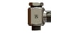 R1/4-19 M16X1,5 10L BSP-METRİK DÖNER DİRSEK