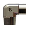 R1/8-28 NPT R1/8-28 BSP KUYRUKLU DİRSEK