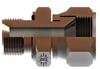 R3/8-19 9/16-18 BSP-UNF TERS NİPEL