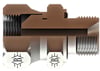 R3/8-19 R3/8-19 BSP BLOK-BSP 60 TERS NİPEL