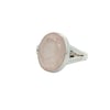 925 Ayar Gümüş Oval Rose Kuvars Yüzük | Acar Gold