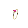Pembe Damla Taşlı Yüzük | Acar Gold