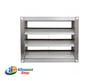 Dörtgen Geri Akış Damperi 1000 W / 1200 H / 150 L