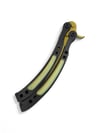 Butterfly Knife - Altın -Yeşil