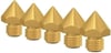 D6×d0.4×H13_M6×0.75 brass fine teeth_brass H59_pack of five