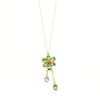 Çelik 14K Flower Kolye
