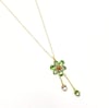 Çelik 14K Flower Kolye