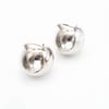 İçi Boş Top Silver Küpe