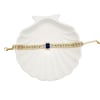 Vip Seri Xuping 18K Rose Lacivert Baget Taşlı Vintage Bileklik