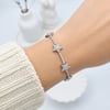 Xuping  Zirkon Taşlı Yıldız Silver Bileklik
