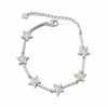 Xuping  Zirkon Taşlı Yıldız Silver Bileklik