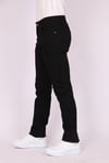 JEAN Erkek Siyah Slim Fit Dar Kesim Pamuk Denim Esnek Jean Kot PantolonACLASSICS