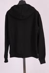 SPORTSiyah Kapüşonlu Fermuarlı Pamuk Spor SweatshirtACLASSICS